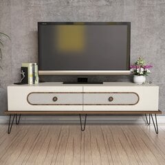 ТВ столик Ekol, бежевый цена и информация | Тумбы под телевизор | pigu.lt