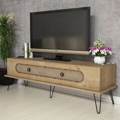 ТВ столик Ekol, коричневый цена и информация | Тумбы под телевизор | pigu.lt