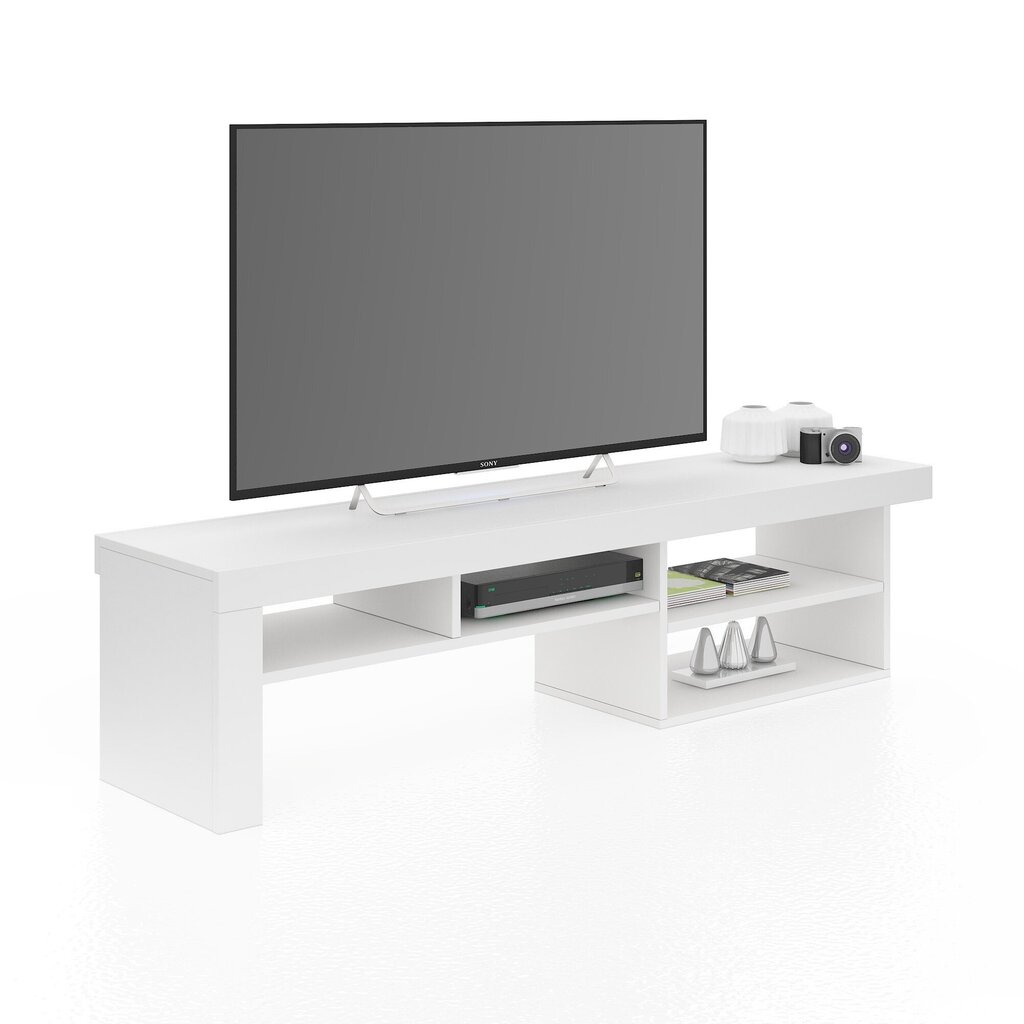 TV staliukas Reeta, baltas kaina ir informacija | TV staliukai | pigu.lt