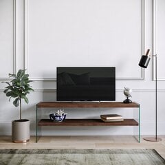 ТВ столик TV1003, коричневый цена и информация | Тумбы под телевизор | pigu.lt