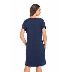 Naktiniai marškiniai moterims Luzi, mėlyna kaina ir informacija | Naktiniai, pižamos moterims | pigu.lt