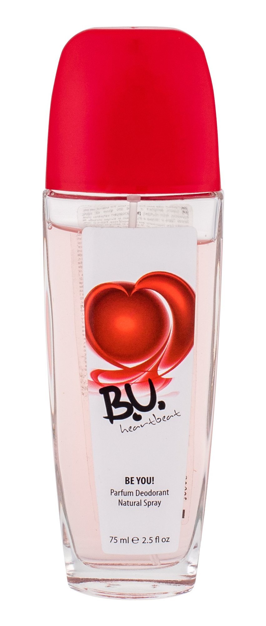 Purškiamas dezodorantas B.U. Heartbeat moterims 75 ml