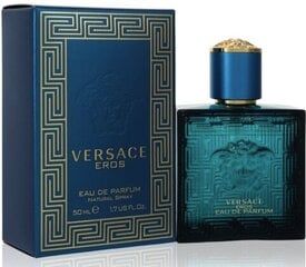 Kvapusis vanduo Versace Eros Pour Homme EDP vyrams, 50 ml kaina ir informacija | Versace Kvepalai, kosmetika | pigu.lt