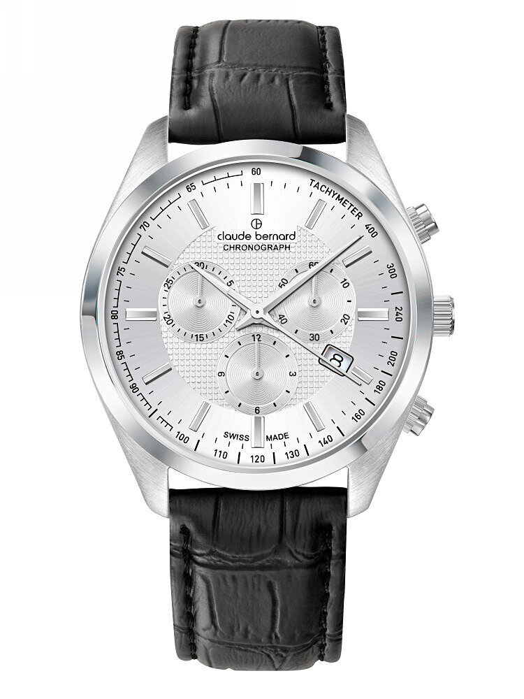 Laikrodis vyrams Claude Bernard Classic Chronograph 10246 3 AIN цена и информация | Vyriški laikrodžiai | pigu.lt