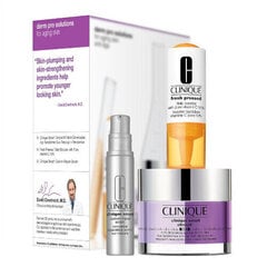 Rinkinys Clinique: veido kremas, 50 ml + serumas su vitaminu C, 8 ml + serumas, 10 ml kaina ir informacija | Veido kremai | pigu.lt