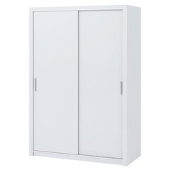 Шкаф Selsey Rinker 150 см, белый цена и информация | Шкафы | pigu.lt