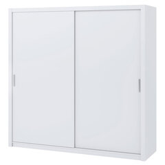 Шкаф Selsey Rinker 220 см, белый цена и информация | Шкафы | pigu.lt