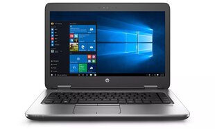 HP ProBook 640 G1 i3-4000M 14.0 HD 4GB 128GB Win10PRO kaina ir informacija | Nešiojami kompiuteriai | pigu.lt