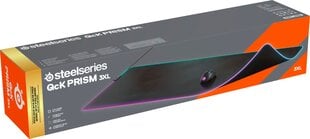 SteelSeries QCK PRISM, juodas kaina ir informacija | SteelSeries Kompiuterinė technika | pigu.lt