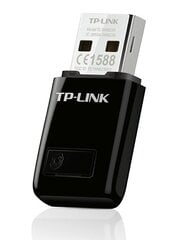 Адаптер для подключения к беспроводной сети TP-LINK TL-WN823N, 802.11 b/g/n, 300 Мбит/с цена и информация | Маршрутизаторы (роутеры) | pigu.lt