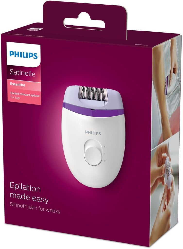 Philips Satinelle BRE225/00 kaina ir informacija | Epiliatoriai | pigu.lt