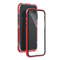 Чехол Case Magneto 360 для iPhone 12/12 Pro, прозрачный/красный цена и информация | Чехлы для телефонов | pigu.lt