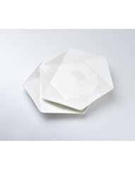 Ralph white desertinės lėkštės, 21cm, 2 vnt kaina ir informacija | Indai, lėkštės, pietų servizai | pigu.lt