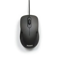 PORT DESIGNS PRO Mouse 900400-P Black, O цена и информация | Мыши | pigu.lt