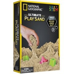Kinetinio smėlio rinkinys National Geographic, 816448023262 kaina ir informacija | Piešimo, tapybos, lipdymo reikmenys | pigu.lt