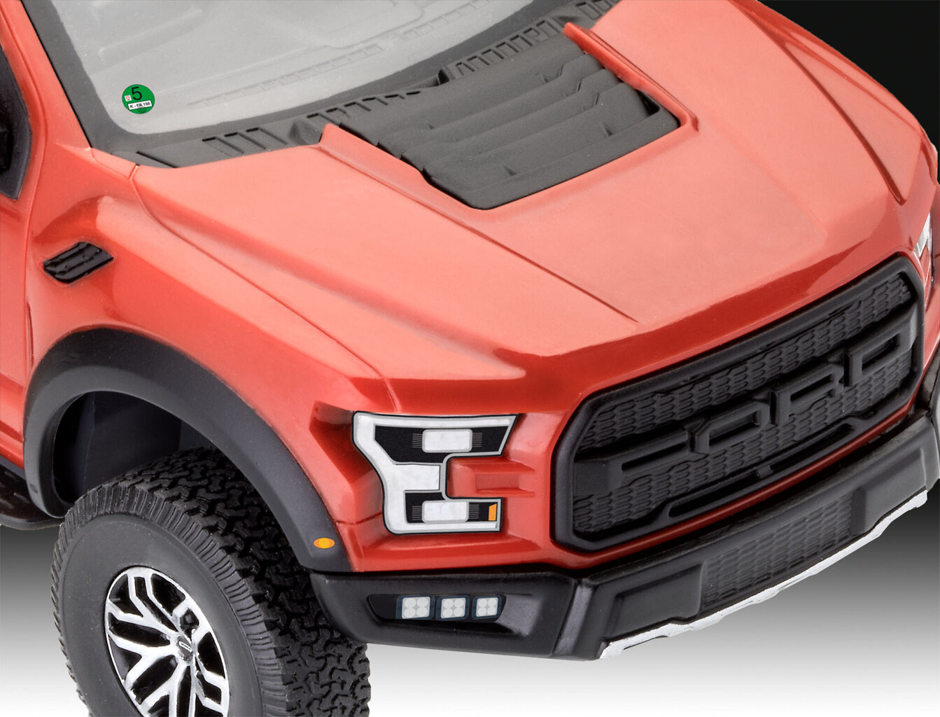 Surenkamas-klijuojamas konstruktorius automodelis Ford F-150 Raptor Revell, 07048 цена и информация | Konstruktoriai ir kaladėlės | pigu.lt