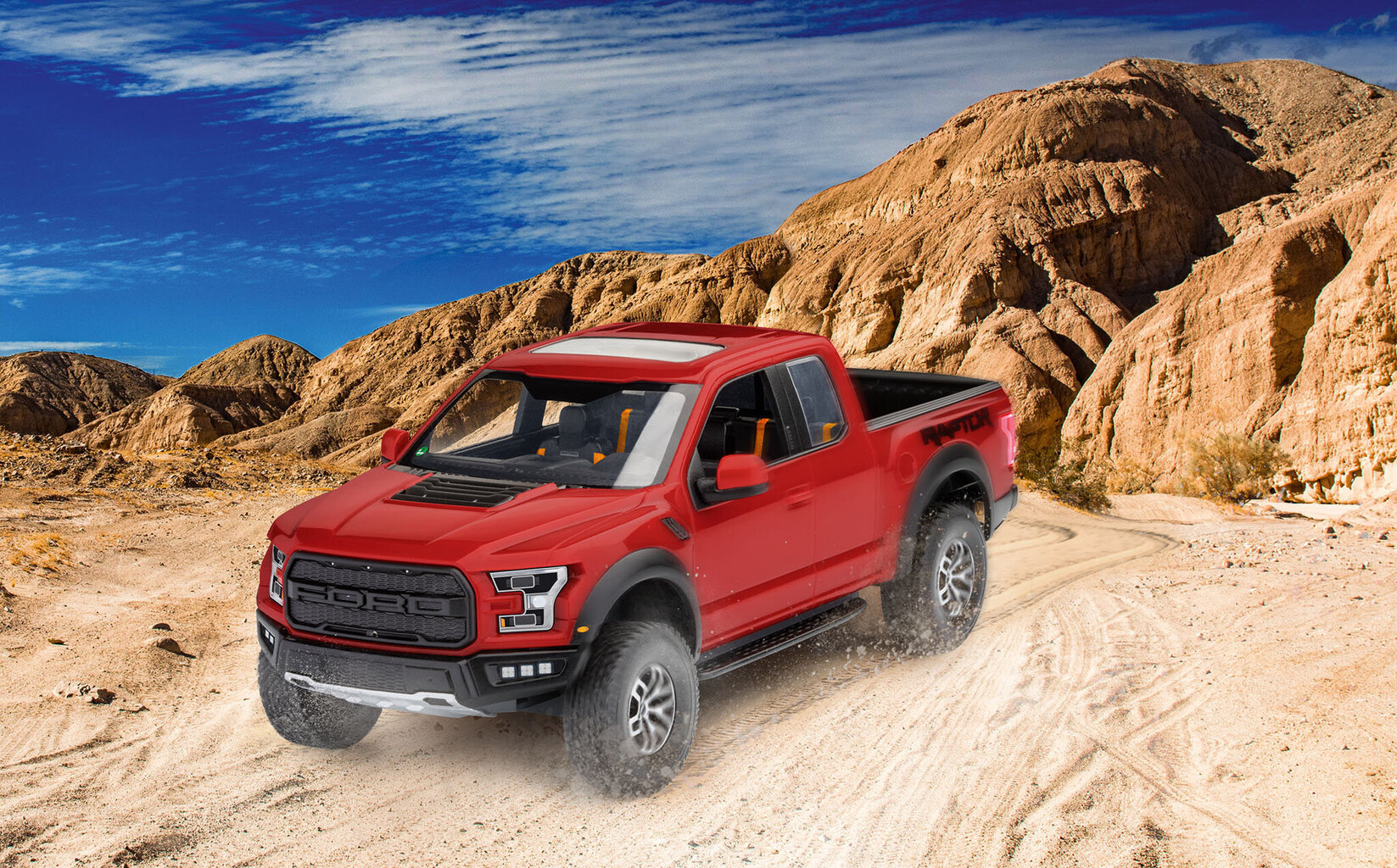 Surenkamas-klijuojamas konstruktorius automodelis Ford F-150 Raptor Revell, 07048 kaina ir informacija | Konstruktoriai ir kaladėlės | pigu.lt