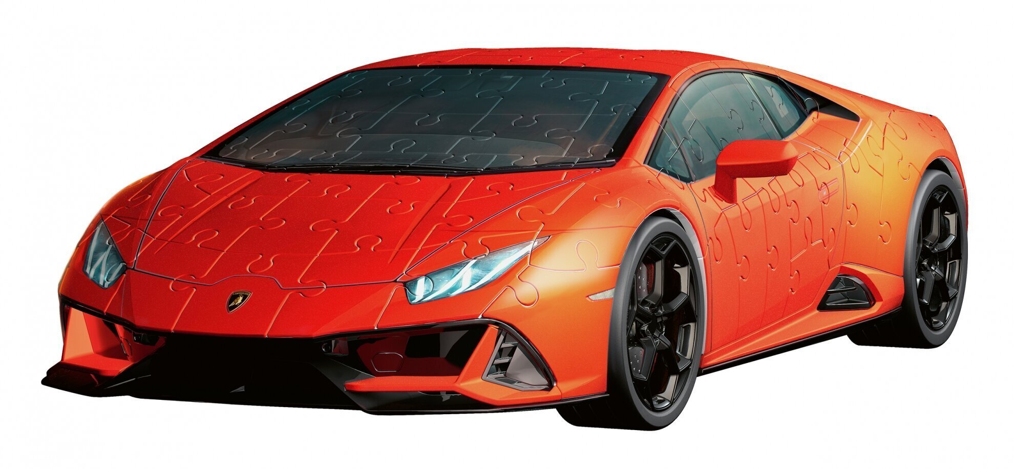 3D dėlionė Ravensburger Lamborghini Huracan Evo, 11238, 108 d, kaina ir informacija | Dėlionės (puzzle) | pigu.lt