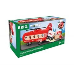 Krovininis sraigtasparnis Brio Railway, 33886 kaina ir informacija | Žaislai berniukams | pigu.lt