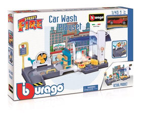 Набор автомойки Bburago Street Fire 1:43, 18-30406 цена и информация | Игрушки для мальчиков | pigu.lt