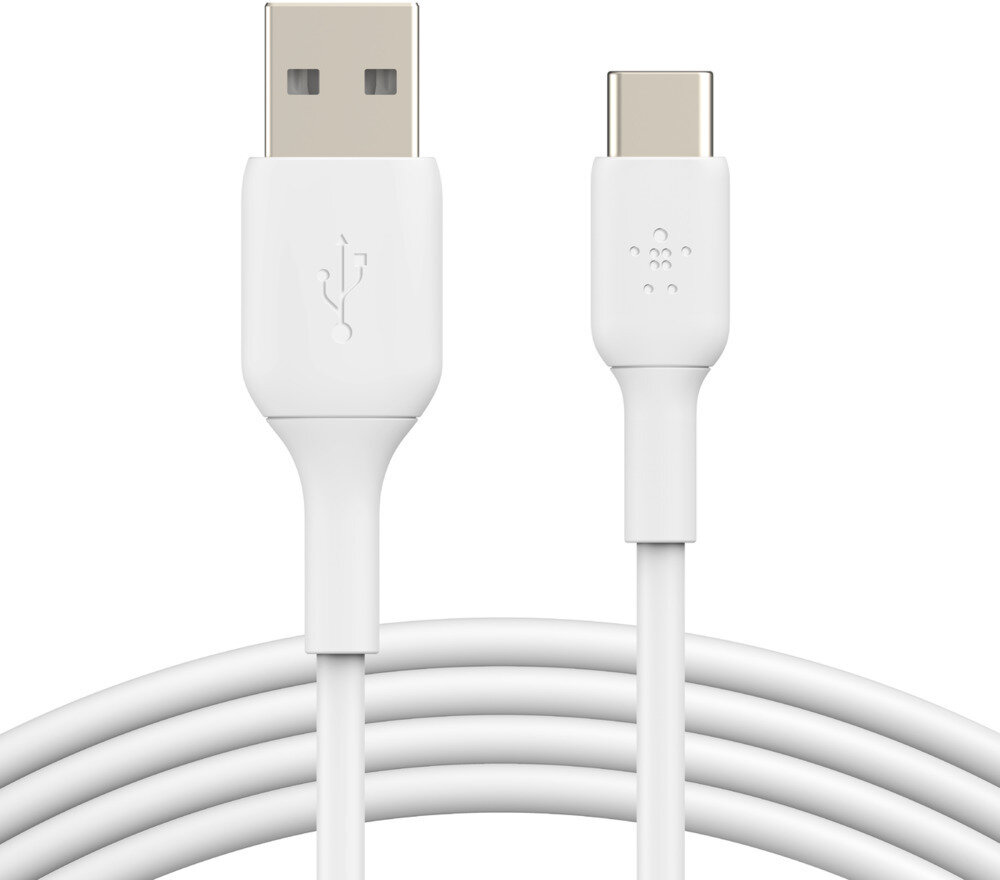 Belkin Boost Charge, USB-A/USB-C, 2 m kaina ir informacija | Kabeliai ir laidai | pigu.lt