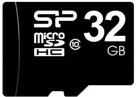 Silicon Power 32GB microSDHC, 10 klasė su SD adapteriu kaina ir informacija | Atminties kortelės telefonams | pigu.lt