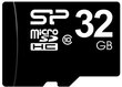 Silicon Power 32GB microSDHC, 10 klasė su SD adapteriu цена и информация | Atminties kortelės telefonams | pigu.lt