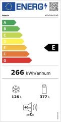 Bosch Serie 4 KGV58VLEAS kaina ir informacija | Bosch Šaldytuvai, šaldikliai | pigu.lt