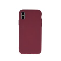 Mocco Silicone Case, skirtas Apple iPhone 12 Pro Max, raudonas kaina ir informacija | Telefono dėklai | pigu.lt