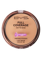 BYS Kompaktinė pudra Full Coverage Light Beige, 8 g kaina ir informacija | Makiažo pagrindai, pudros | pigu.lt