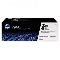 HP CB435AD No.35AD двойная упаковка, черный картридж цена и информация | Картриджи для лазерных принтеров | pigu.lt