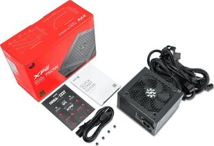 Adata PYLON550B-BKCEU kaina ir informacija | Maitinimo šaltiniai (PSU) | pigu.lt