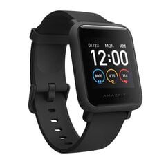 Amazfit Bip S Lite Charcoal Black цена и информация | Смарт-часы (smartwatch) | pigu.lt