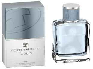 Туалетная вода Tom Tailor Liquid EDT 50 мл цена и информация | Мужские духи | pigu.lt