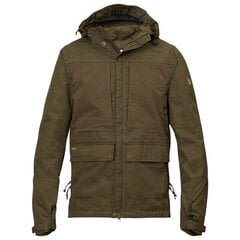 Striukė vyrams Fjallraven Lappland Hybrid, tamsiai žalia цена и информация | Мужские куртки | pigu.lt