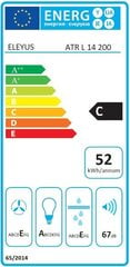 Eleyus ATR L14 200 цена и информация | Вытяжки на кухню | pigu.lt