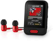 Sencor SFP 7716 RD, 16 GB, black kaina ir informacija | MP3 grotuvai | pigu.lt