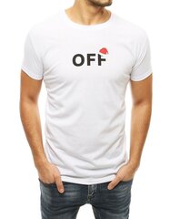 Marškinėliai vyrams Off, balti kaina ir informacija | Vyriški marškinėliai | pigu.lt