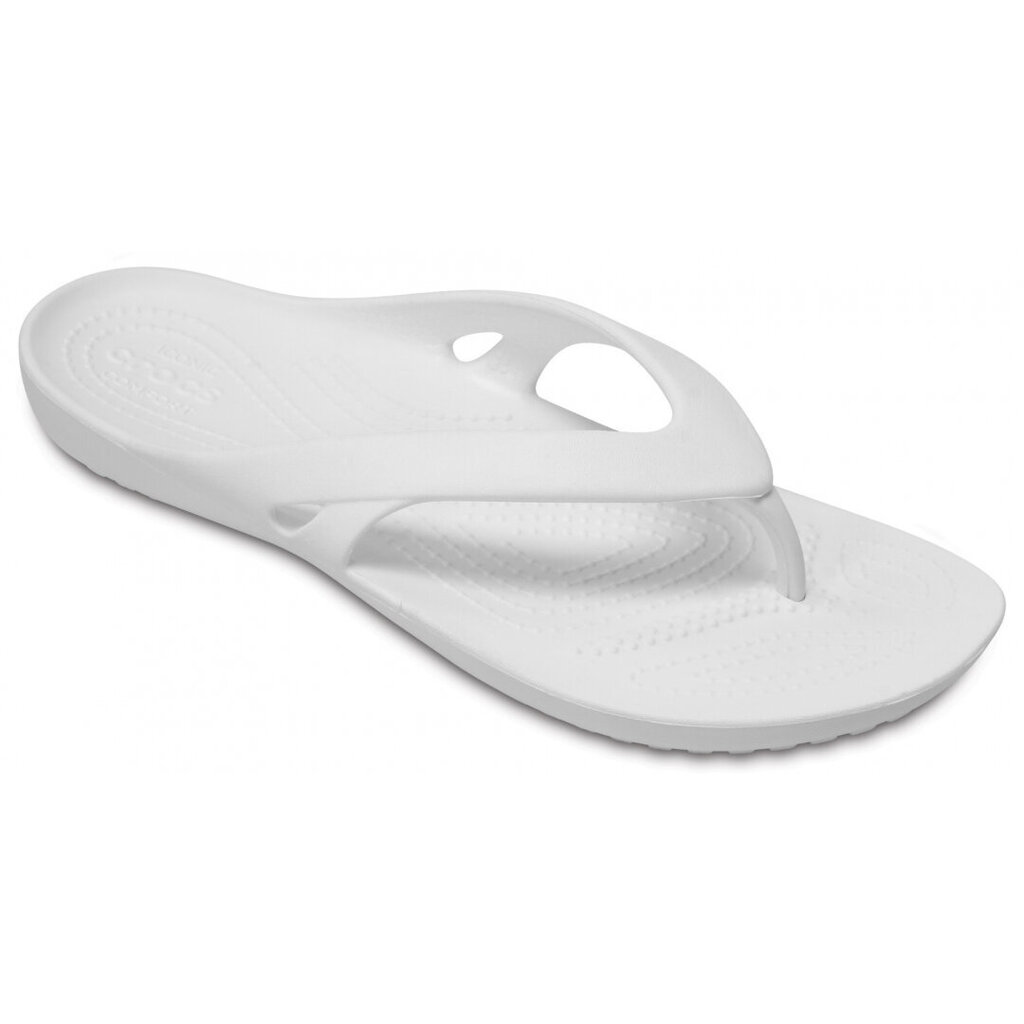 Crocs™ moteriškos šlepetės Kadee II Flip, baltos kaina ir informacija | Šlepetės moterims | pigu.lt