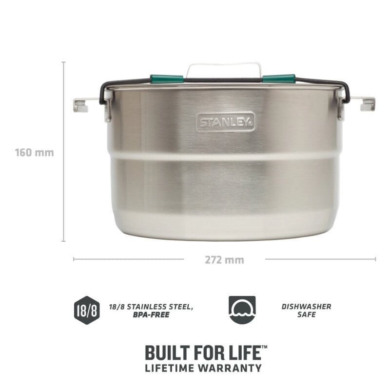 Virtuvinis rinkinys Full Kitchen Base Camp Cook Set, 3.5 l kaina ir informacija | Puodai, greitpuodžiai | pigu.lt