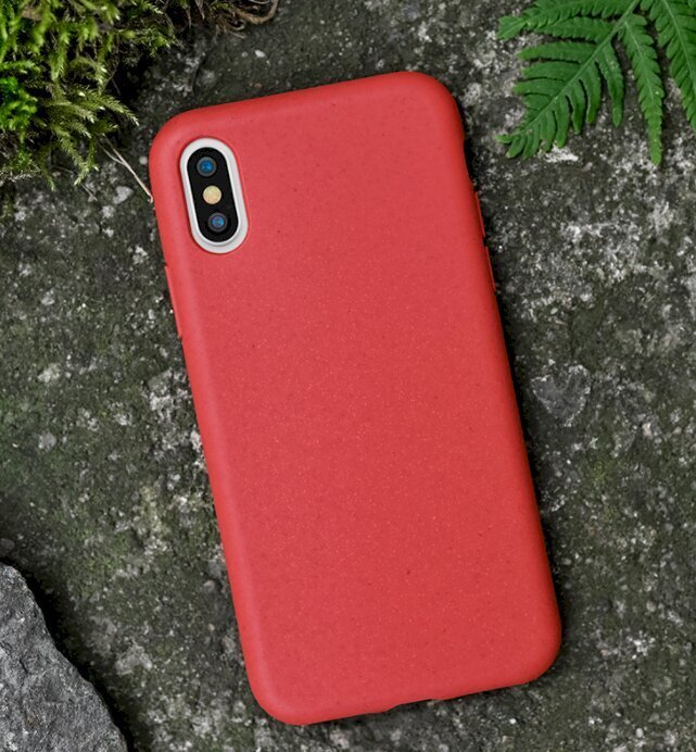 Forever Bioio case, skirtas iPhone 12 Mini 5.4, raudonas kaina ir informacija | Telefono dėklai | pigu.lt