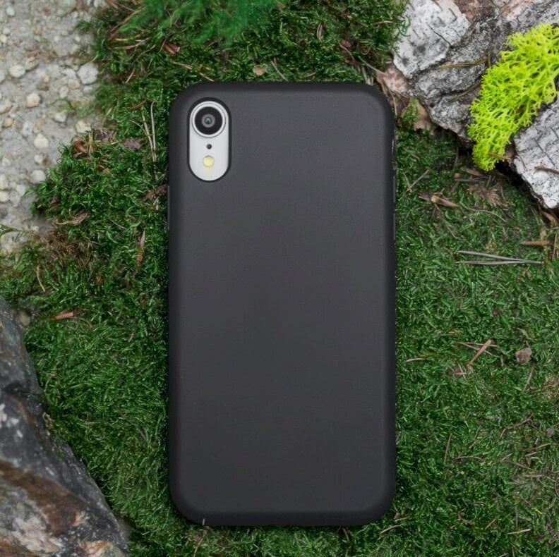 Forever Bioio case, skirtas iPhone 12 Mini 5.4, juodas kaina ir informacija | Telefono dėklai | pigu.lt