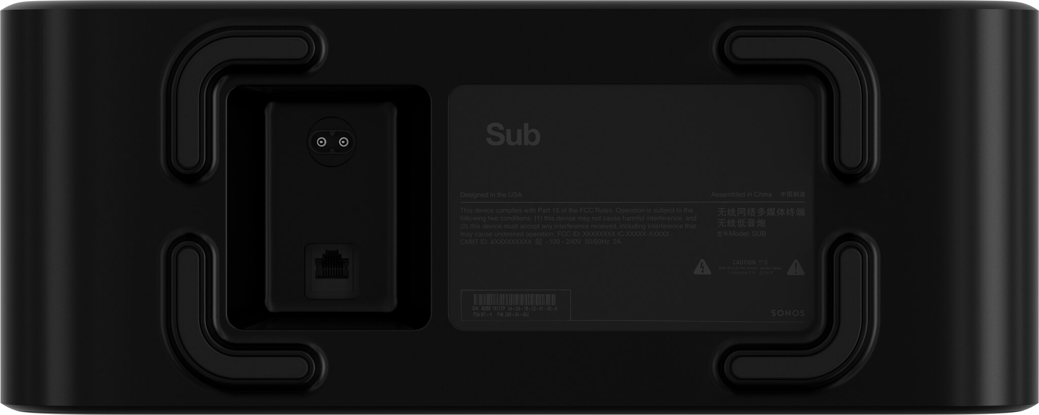 Sonos Sub Gen 3 SUBG3EU1BLK kaina ir informacija | Namų garso kolonėlės ir Soundbar sistemos | pigu.lt