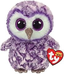 Плюшевая игрушка Сова TY Beanie Boos Moonlight, 15 см, 36325 цена и информация | TY Товары для детей и младенцев | pigu.lt