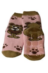 Нескользящие детские носки для ползанья "Лев" цена и информация | Колготки, носочки для новорожденных | pigu.lt