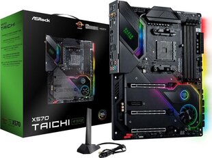 ASRock X570 Taichi Razer Edition kaina ir informacija | Pagrindinės plokštės | pigu.lt