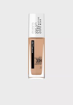 Жидкая основа для макияжа Maybelline SuperStay 24H, 30 Sand, 30 мл цена и информация | Пудры, базы под макияж | pigu.lt