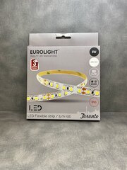 LED juosta Eurolight Toronto 5m 60LED/m IP65 6500K kaina ir informacija | LED juostos | pigu.lt