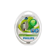 Лампочка Philips EcoVision H7 55Вт 12В PX26D цена и информация | Philips Электрооборудование | pigu.lt