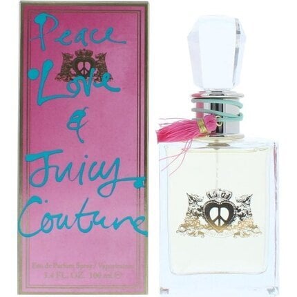 Kvapusis vanduo Juicy Couture Peace, Love and Juicy Couture EDP moterims 100 ml цена и информация | Kvepalai moterims | pigu.lt